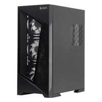 Case Gamer Teros TE-1330G Mid Tower E-ATX Sin Fuente 4 Ventiladores ARGB Negro