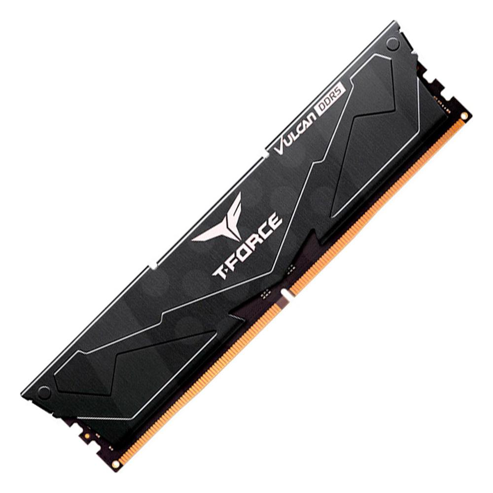 Memoria RAM TeamGroup T-Force Vulcan 8GB DDR5 5600MHz UDIMM Negro