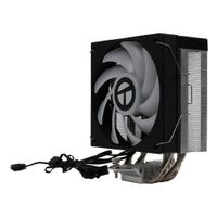 Cooler de Aire para CPU Teros TE-8168N 4 Heatpipes Ventilador ARGB 120 mm Intel y AMD Negro