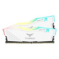 Memoria RAM Teamgroup T-Force Delta RGB 16GB 2x8GB DDR4 3600MHz DIMM Blanco