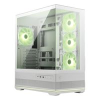 Case Gamer MSI MAG PANO 110R PZ White Mid Tower ATX Sin Fuente 4 Ventiladores ARGB Blanco