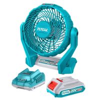 Ventilador 7 pulgadas 20v - Bateria - Cargador Total TFALI2007-TFBLI20011-TFCLI2001