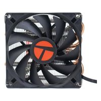 Cooler para CPU Teros TE-8165N 4 Tubos de Calor Ventilador 9.2 cm Intel y AMD 130W Negro