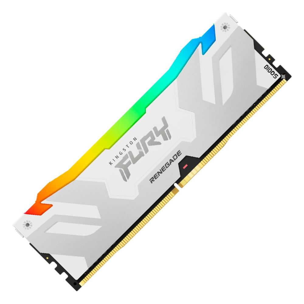 Memoria RAM Kingston Renegade RGB 16GB DDR5 7200MHz DIMM Blanco