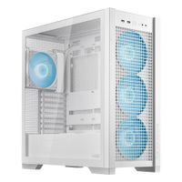 Case Gamer ASUS TUF Gaming GT302 ARGB Mid Tower E-ATX Sin Fuente 4 Ventiladores Blanco