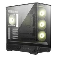 Case Gamer MSI MAG PANO 130R PZ Mid Tower ATX Sin Fuente 4 Ventiladores ARGB Negro