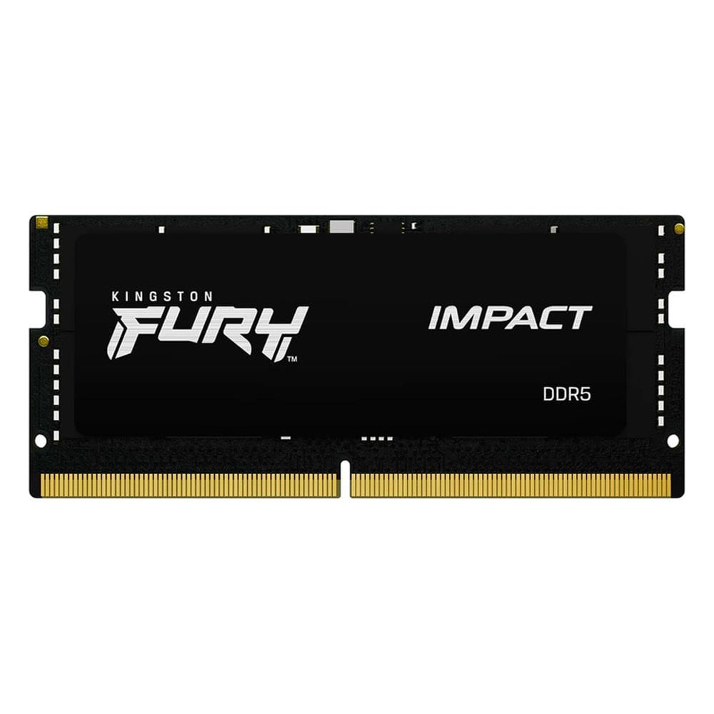 Memoria RAM Kingston Impact 16GB DDR5 5600MHz SO-DIMM Negro
