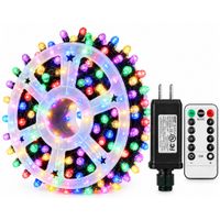 Luces Navideñas Modelo Diamante 50 Metros 300 Led Multicolor