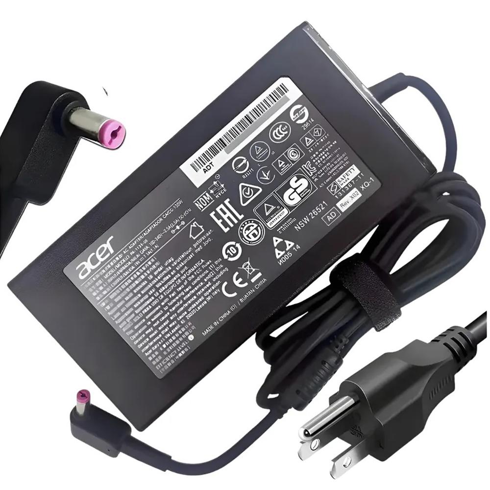 Cargador Para  ACER 19V 7.1A 135W Punta Morada 5.5-1.7mm