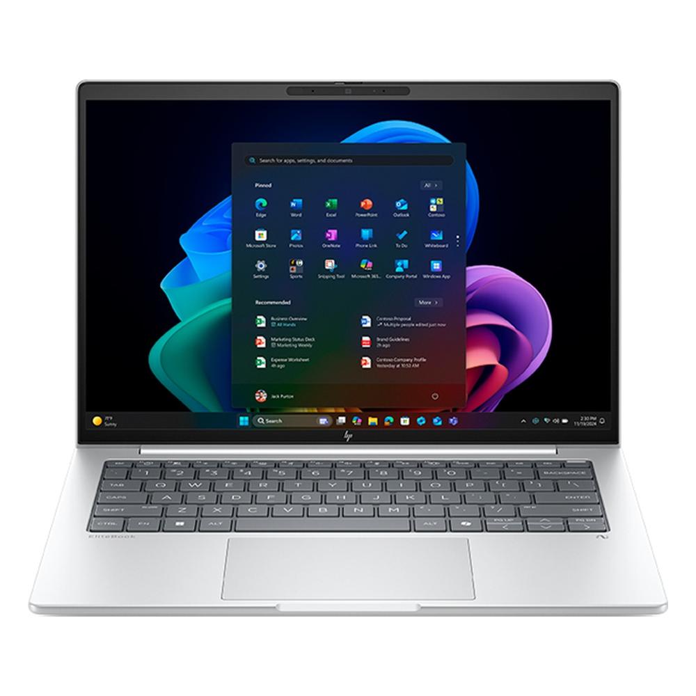 Laptop HP EliteBook 8 G1i 14 pulgadas Core Ultra 7 256V 16GB RAM 512GB SSD Windows 11 Pro Plata