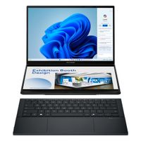 Laptop ASUS Zenbook Duo 14 pulgadas OLED Core Ultra 9 285H 16GB RAM 512GB SSD Windows 11 Home Gris