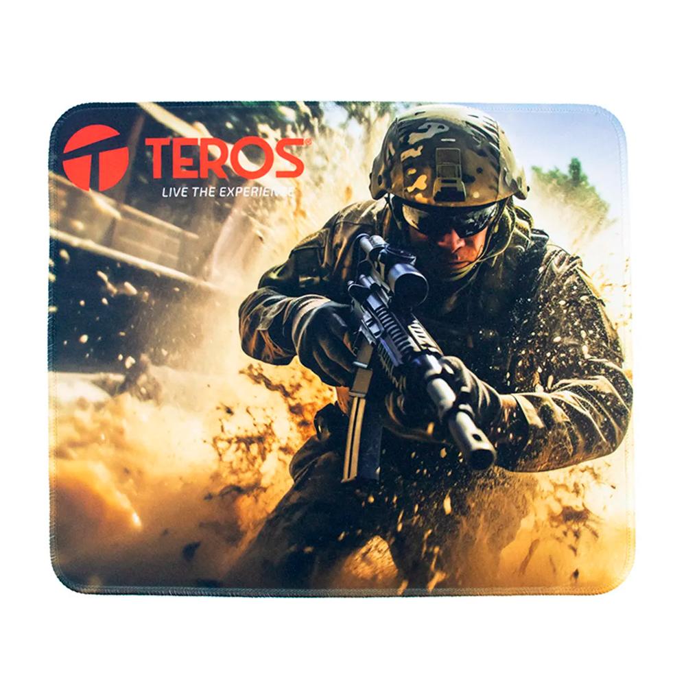Mousepad Teros Te-3018S Diseño Impreso 320 X 270 X 3 MM Antideslizante Gaming