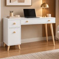 Escritorio Tocador Vintage Silvia Ventitas Home Blanco