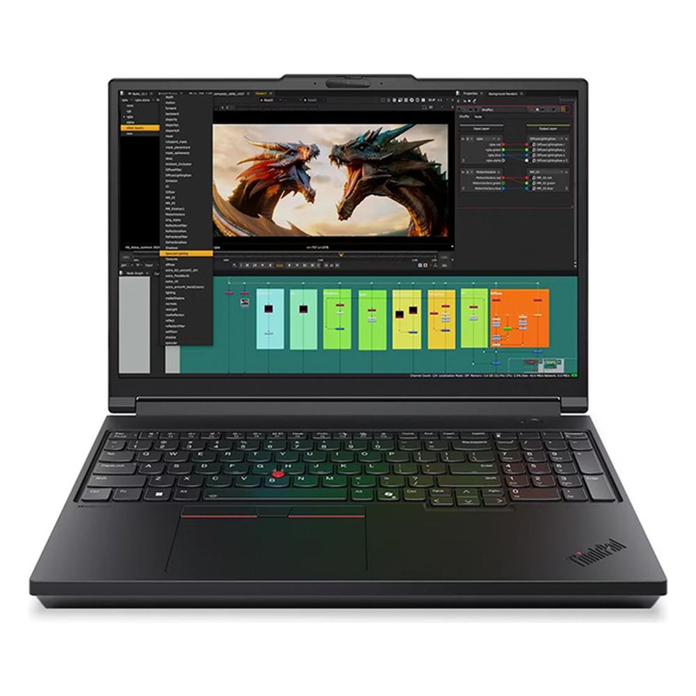 Laptop Lenovo ThinkPad P16 Gen 3 16 pulgadas Core Ultra 7 255HX 32GB 1TB SSD Windows 11 Pro Negro
