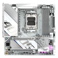 Placa Madre Gigabyte X870M Aorus Elite Ice AM5 DDR5 Micro ATX Wi-Fi 7 Blanca