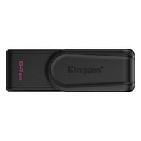 Memoria USB Kingston DataTraveler Exodia S 64GB USB 3.2 Gen 1 Negro