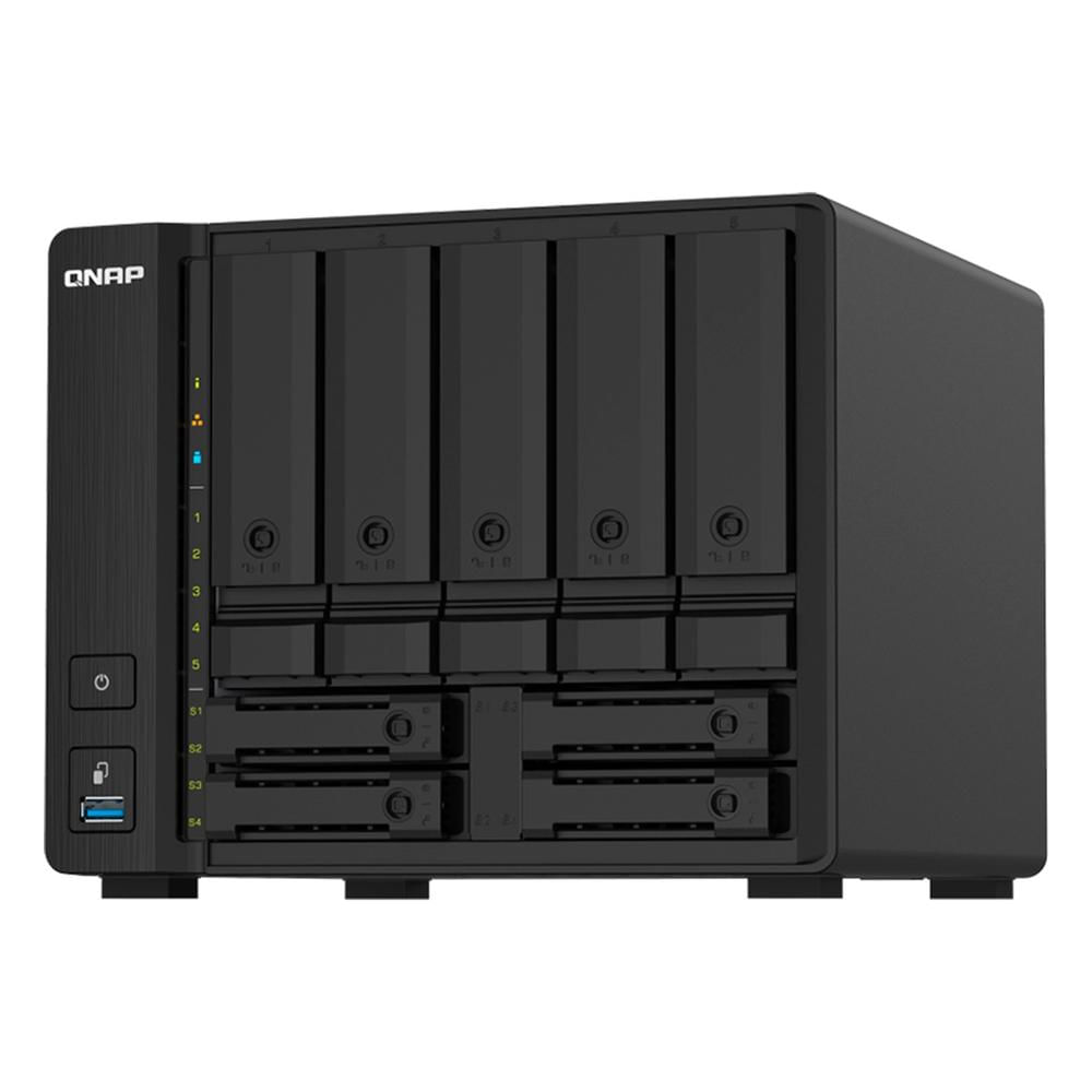 Servidor NAS QNAP TS-932PX-4G 9 Bahías 4GB DDR4 10GbE SFP Plus Negro