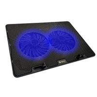 Cooler para Laptop Teros TE-7020N hasta 15.6 2 Ventiladores LED