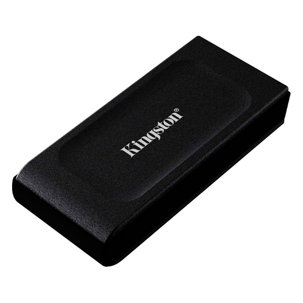 Disco Sólido SSD Externo Kingston XS1000 2TB USB 3.2 Gen 2 Tipo C Negro