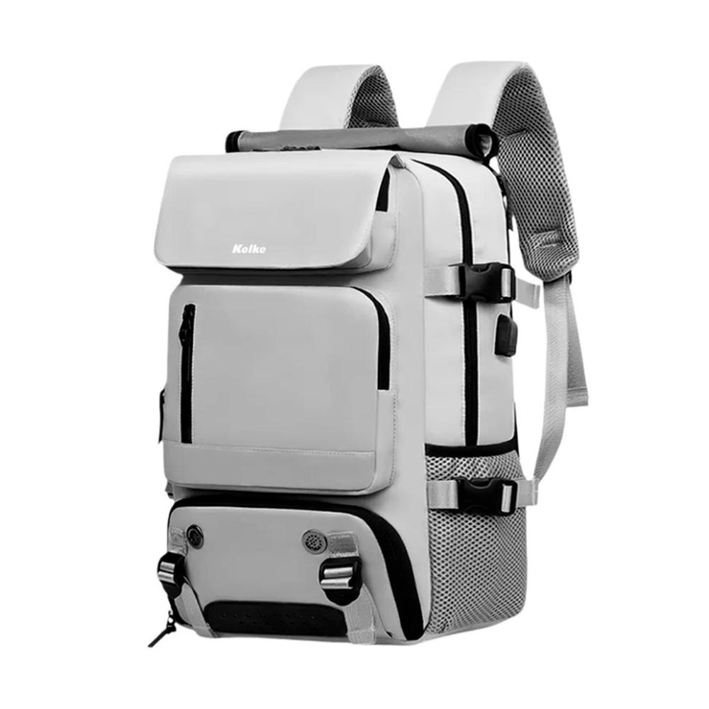 MOCHILA PARA NOTEBOOK KOLKE HIKES KVM-720-GRY GRIS