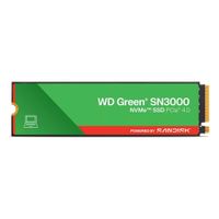 Disco Sólido SSD Western Digital WD Green SN3000 500GB NVMe M.2 2280 Verde