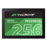 Disco Sólido SSD Macrovip Premium 256GB SATA 2.5 pulgadas Negro