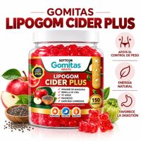 GOMITAS LIPOGOM CIDER PLUS PARA ADULTOS 150 GOMITAS SOTTCOR LABS