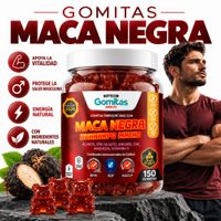 GOMITAS MACA NEGRA PARA ADULTOS 150 GOMITAS SOTTCOR LABS
