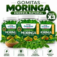 PACK 3 GOMITAS DE MORINGA 450UND SOTTCOR