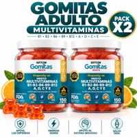PACK 2 GOMITAS MULTIVITAMINAS 260 UND