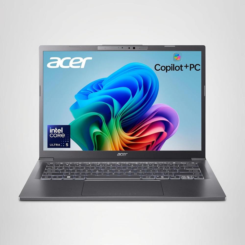 LAPTOP ACER ASPIRE 14 AI 14? INTEL ULTRA 5 INTEL ARC 16GB 512GB | GRIS