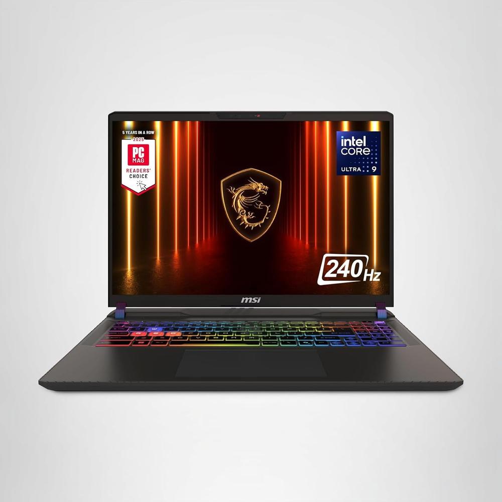 LAPTOP MSI VECTOR 16 HX AI 16? INTEL ULTRA 9 RTX 5070 TI 16GB 1TB | GRIS COSMOS