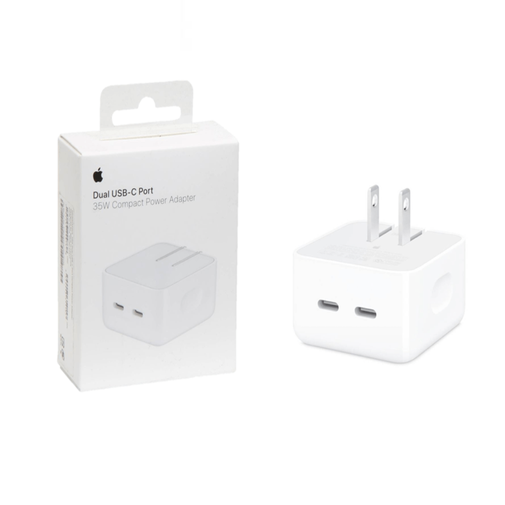 Adaptador de Carga de Doble Puerto Apple 35W