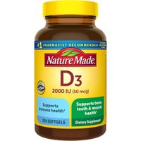 NATURE MADE VITAMINA D3 2000 UI | 250 UND