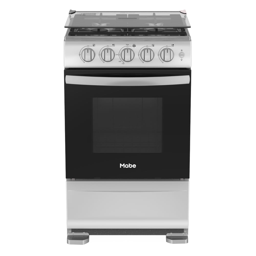 Cocina Mabe EMP5120GP2 20 Grafito 4 Hornillas