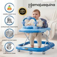 Andador con Tablero Didáctico KAMI Edición Limitada Blue