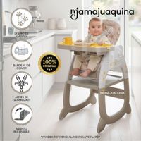Silla de Comer Multifuncional MIAU MIAU Edición Especial Beige