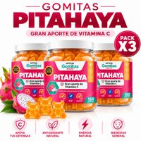 PACK 3 GOMITAS PITAHAYA PARA ADULTOS SOTTCOR LABS 150 UNIDADES