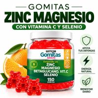 GOMITAS ZINC PARA ADULTOS 150 GOMITAS SOTTCOR LABS