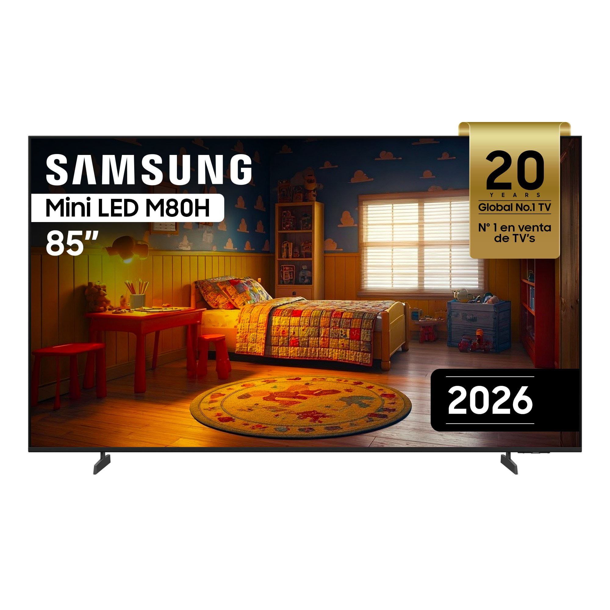 Televisor SAMSUNG Mini LED 85"" UHD 4K Smart TV M80H Vision AI