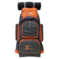 Mochila Campera Kengar Modelo N.3 Plomo - Naranja