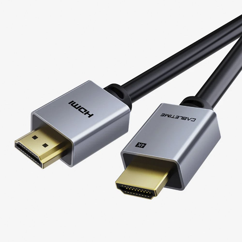 Cable HDMI 2.0 Premium 4K a 60Hz 18Gbps CABLETIME de Alta Velocidad 2 Metros CH22L