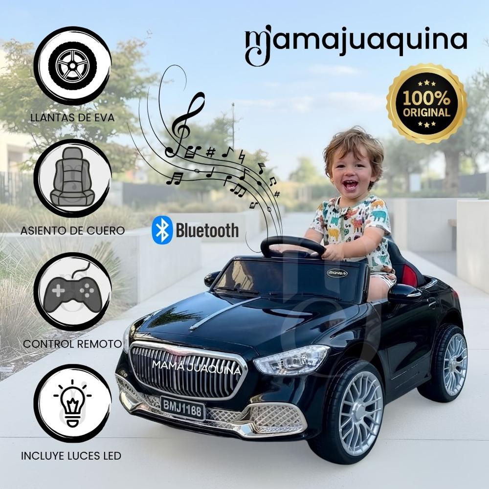 Carro a Batería Musical  BELMONT con Luces Led Colección Exclusiva Black