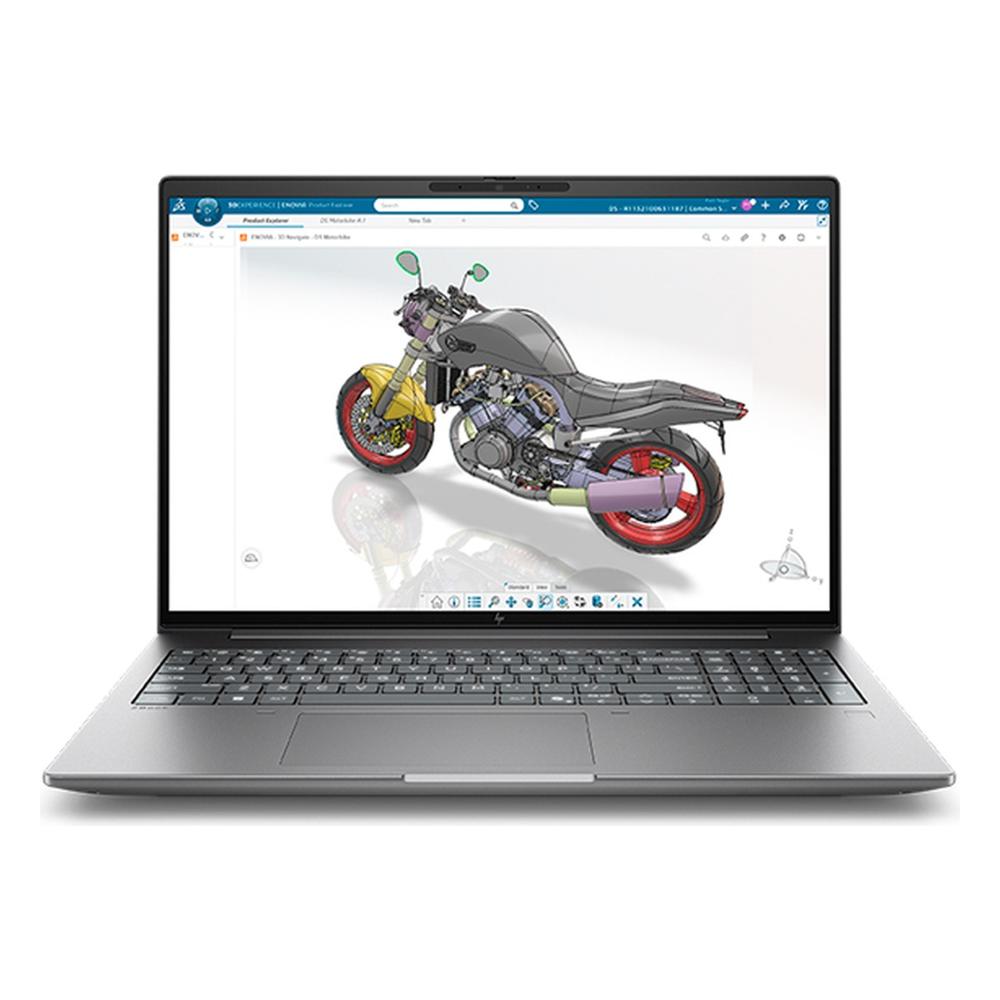 Laptop HP ZBook X G2i 16 pulgadas Core Ultra 7 356H 32GB 1TB SSD RTX PRO 500 Windows 11 Pro Plata