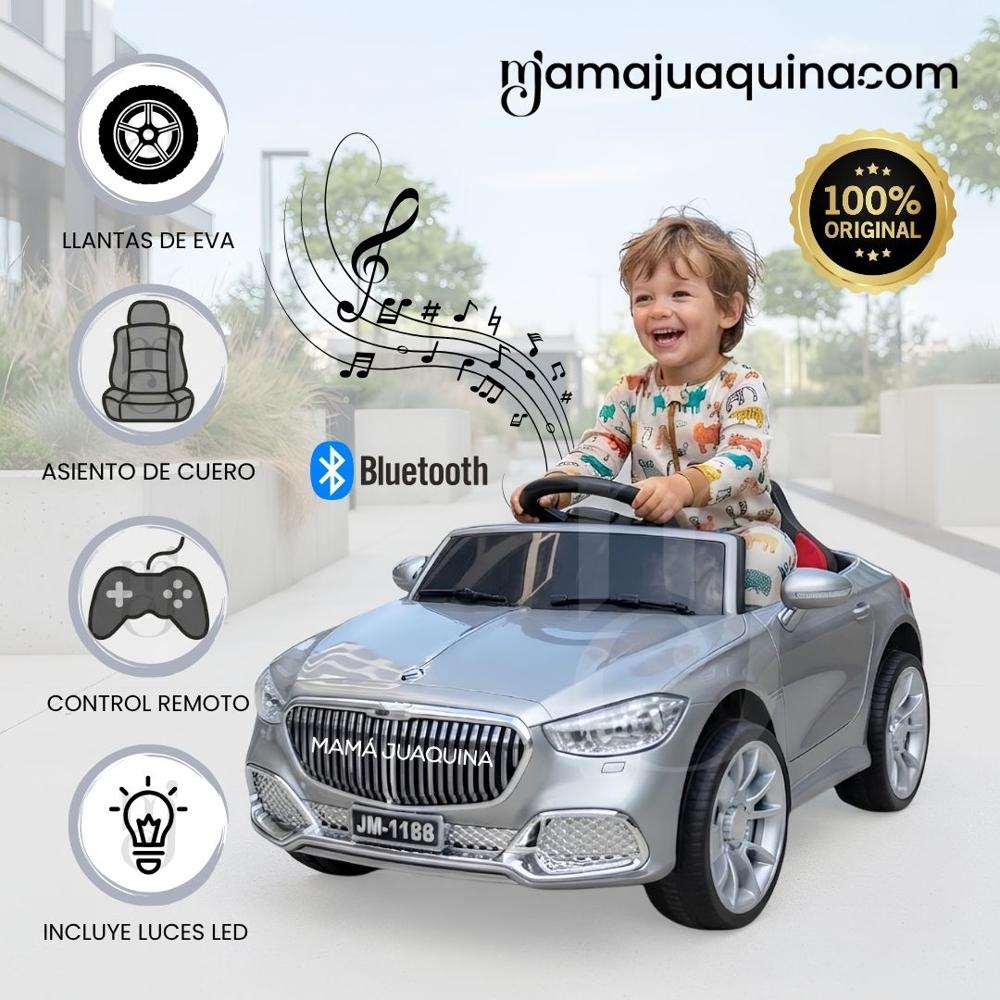 Carro a Batería Musical  BELMONT con Luces Led Colección Exclusiva Silver
