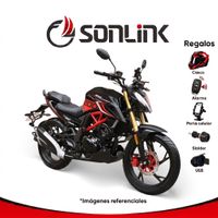 Moto Sonlink SL200-f9. 200cc 13.6hp Barras Monoshock Negro