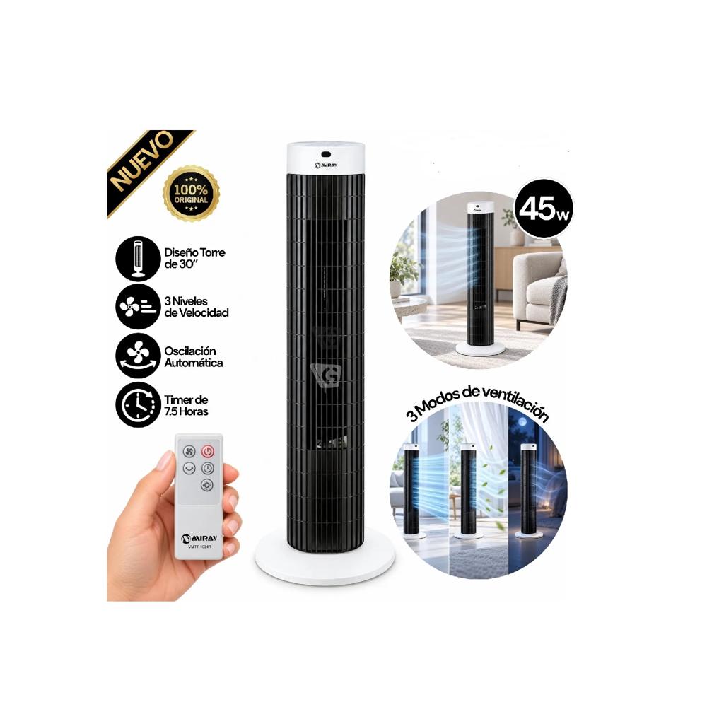 Ventilador Torre 30 VMTT-1034R