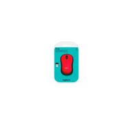 Mouse Inalámbrico Logitech M185-Rojo