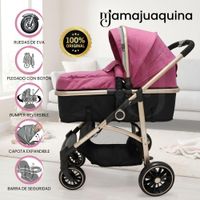 Coche Moisés Travel System CARRI DELUXE Edición Limitada Pink