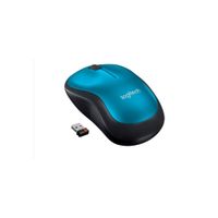 Mouse Inalámbrico Logitech M185-Azul